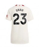 Manchester United Luke Shaw #23 Kolmaspaita Naisten 2023-24 Lyhythihainen